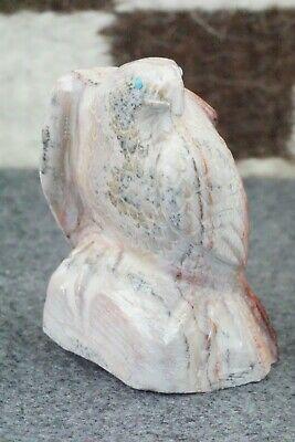 Eagle Zuni Fetish Carving - Derrick Kaamasee - High Lonesome Trading