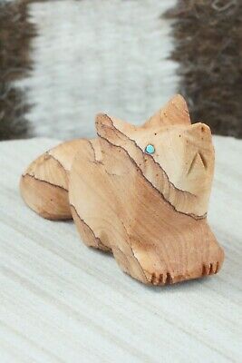 Wolf Zuni Fetish Carving - Brandon Phillips