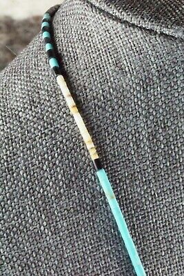 Turquoise, Shell, Coral & Sterling Silver Necklace - Esquipula Tenorio