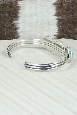 Turquoise & Sterling Silver Bracelet - Amos Begay