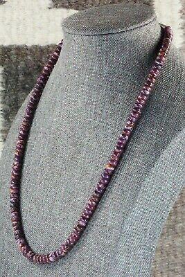Spiny Oyster & Sterling Silver Necklace - Louise Joe - High Lonesome Trading