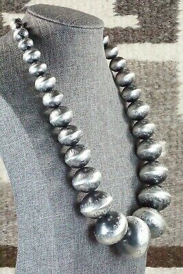 Sterling Silver Navajo Pearl Necklace - Preston Haley