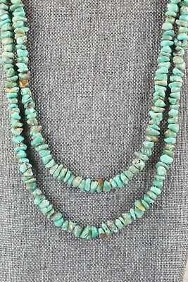 Turquoise & Sterling Silver Necklace - Navajo