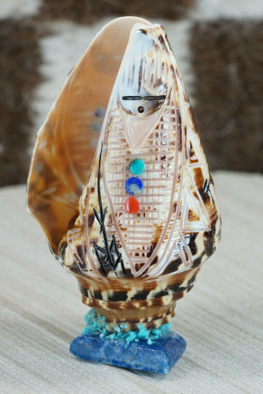 Corn Maiden Zuni Fetish Carving - Gloria Chattin