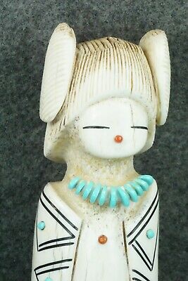 Corn Maiden Zuni Fetish Carving - Claudia Peina