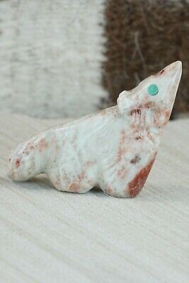 Wolf Zuni Fetish Carving - Daniel Chattin