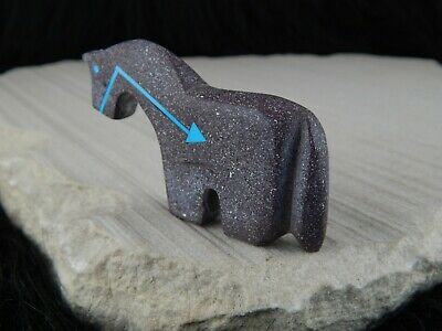 Horse - Zuni Fetish - Bernard Laiwakete - Zuni Horse Carving - Native American - High Lonesome Trading
