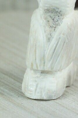 Owl Zuni Fetish Carving - Allison White