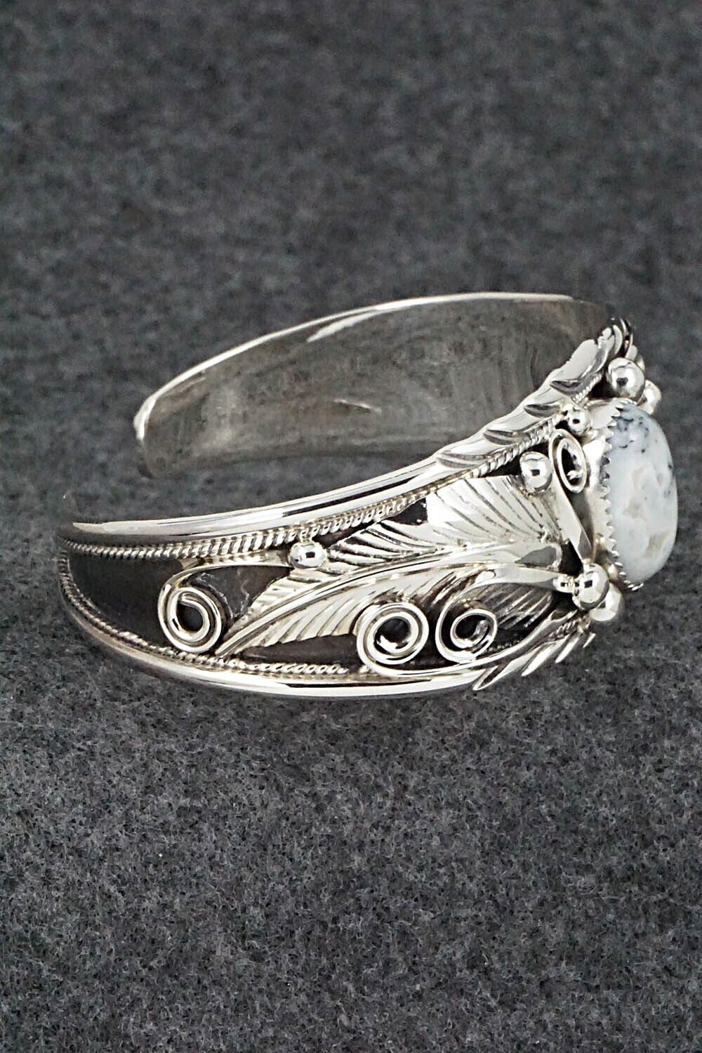 White Buffalo & Sterling Silver Bracelet - Davey Morgan