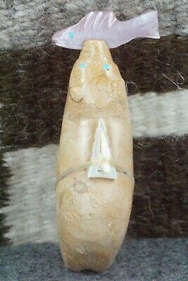 Bear Zuni Fetish Carving - Delvin Leekya