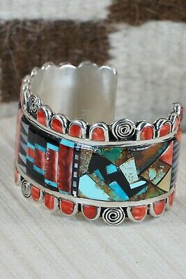 Zuni Multi Stone & Sterling Silver Bracelet - Jason Bobelu