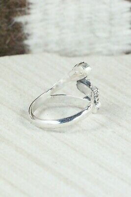 Turquoise & Sterling Silver Ring - Harris Largo - 11