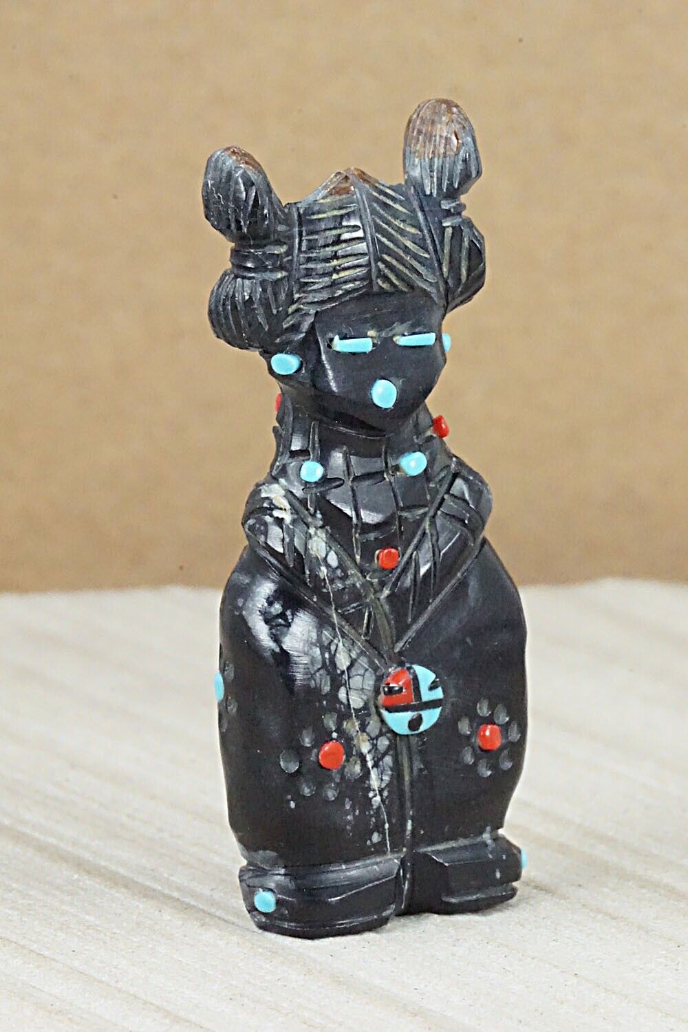 Corn Maiden Zuni Fetish Carving - Danette Laate