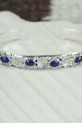 Lapis & Sterling Silver Bracelet - Roger Pino