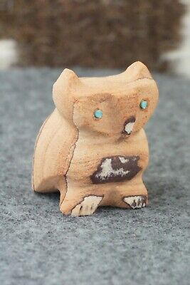 Owl Zuni Fetish Carving - Brandon Phillips