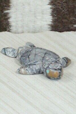 Turtle Zuni Fetish Carving - Allison White - High Lonesome Trading