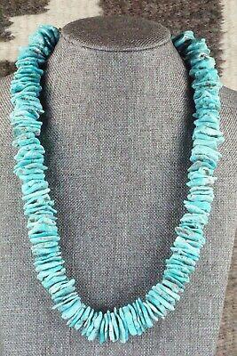 Turquoise & Sterling Silver Necklace - Louise Joe - High Lonesome Trading