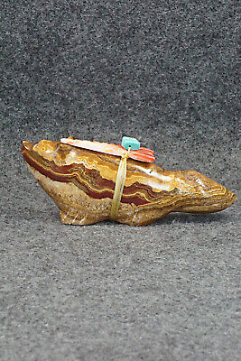 Wolf Zuni Fetish Carving - Daphne Quam