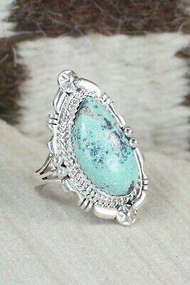 Turquoise & Sterling Silver Ring - Daniel Benally - Size 6 - High Lonesome Trading