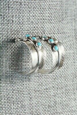 Turquoise & Sterling Silver Earrings - Byron Begay