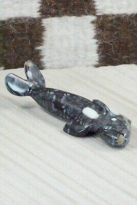 Whale Zuni Fetish Carving - Todd Etsate