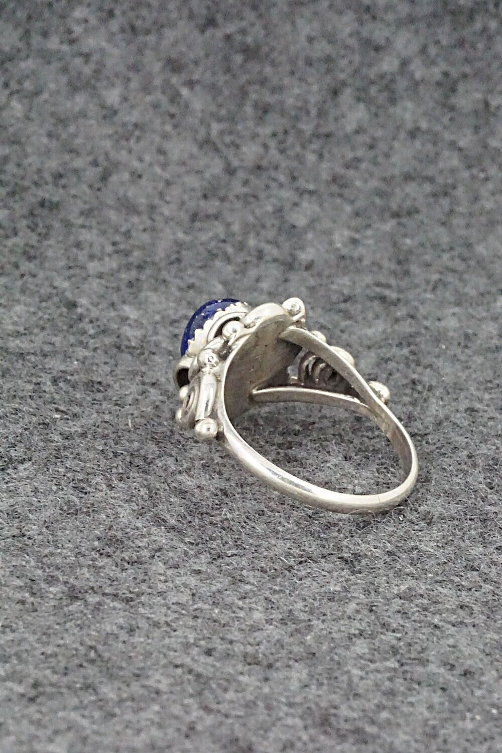 Lapis & Sterling Silver Ring - Maritta Martinez - Size 8.75