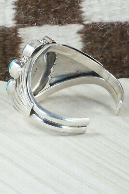 Turquoise & Sterling Silver Bracelet - Ted Brea