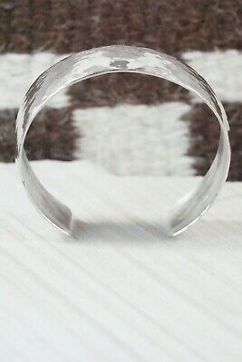Navajo Sterling Silver Bracelet - Elaine Tahe