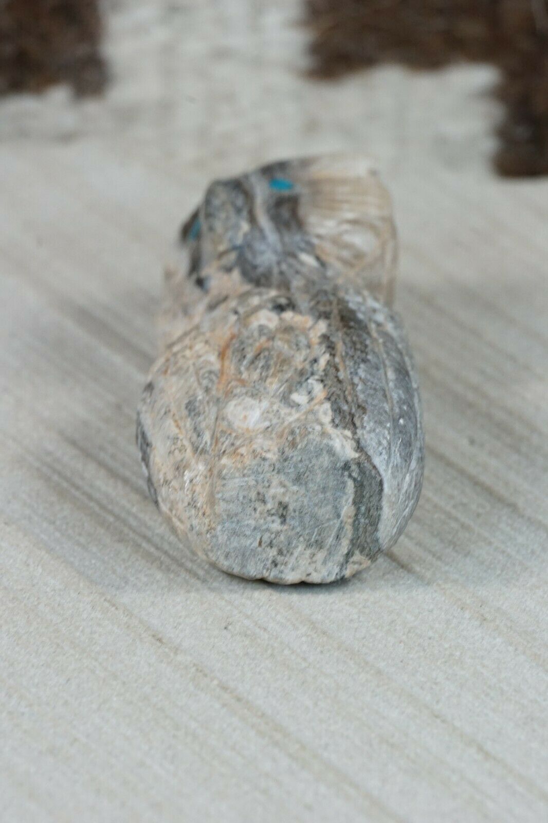 Owl Zuni Fetish Carving - Jonas Hastito - High Lonesome Trading