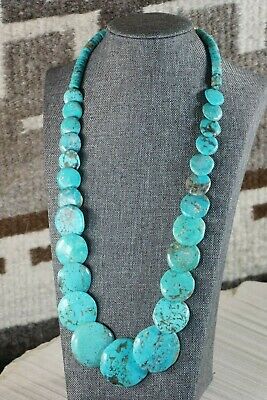 Santo Domingo Turquoise Necklace - JoAnne Garica - High Lonesome Trading