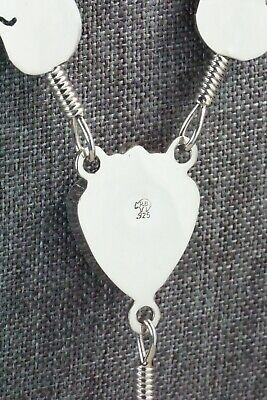 Turquoise & Sterling Silver Necklace - Gilbert Smith