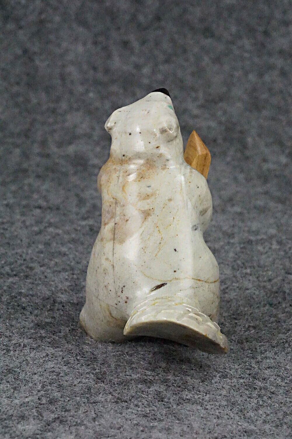 Beaver Zuni Fetish Carving - Enrike Leekya