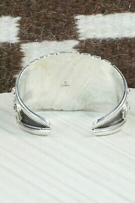 White Buffalo & Sterling Silver Bracelet - Darrell Morgan