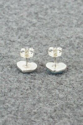 Turquoise & Sterling Silver Earrings - Sara Halusewa