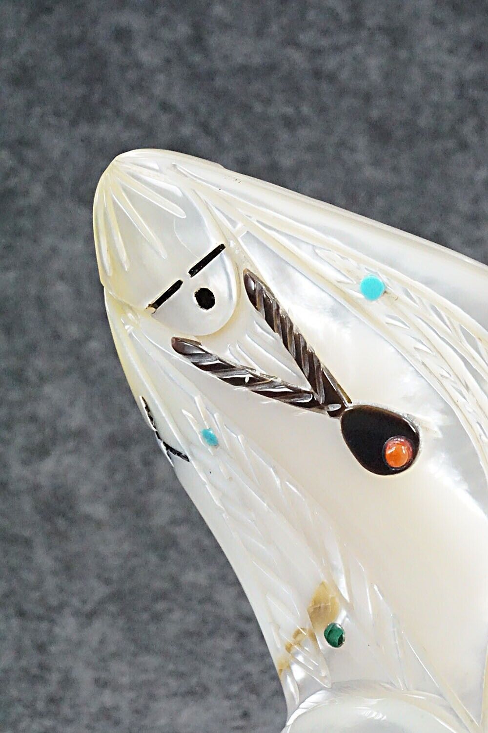 Corn Maiden Zuni Fetish Carving - Vickie Quandelacy