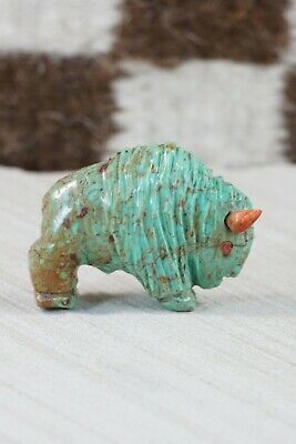 Buffalo Zuni Fetish Carving - Andres Quandelacy