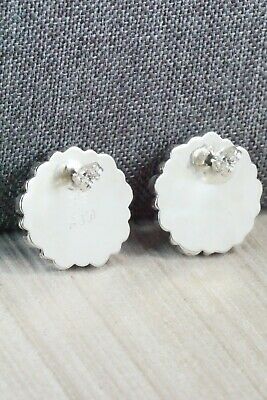 Turquoise & Sterling Silver Earrings - Alicia Wilson