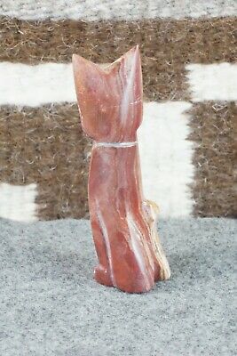 Cat Zuni Fetish Carving - Kenny Chavez