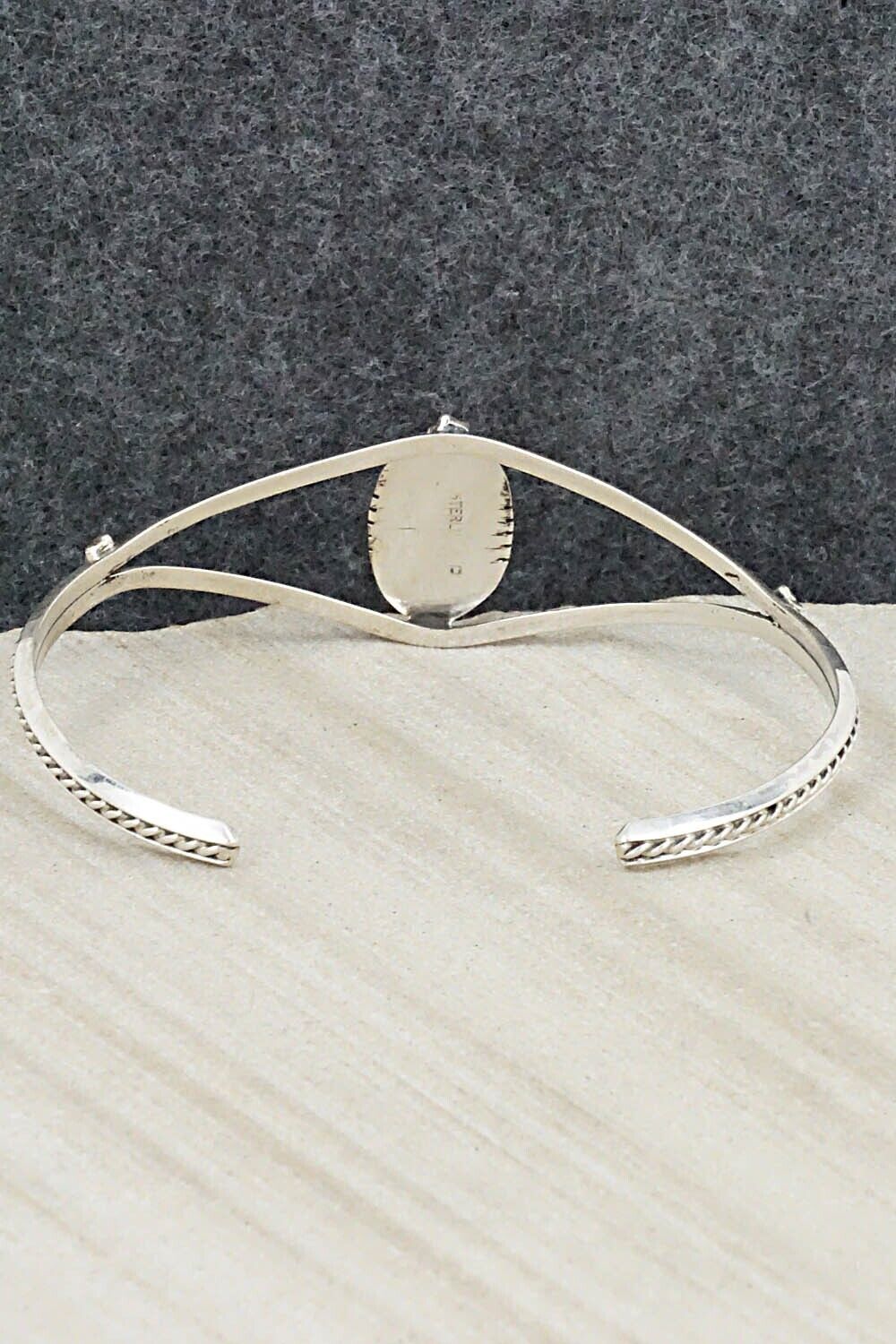 Turquoise & Sterling Silver Bracelet - Amos Begay
