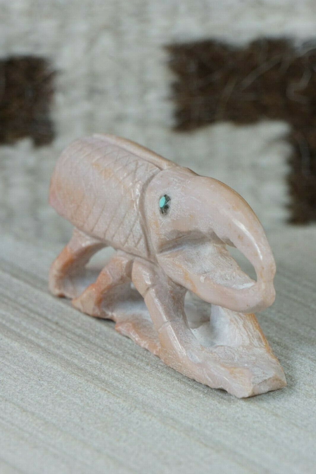 Beetle Zuni Fetish Carving - Derrick Kaamasee - High Lonesome Trading