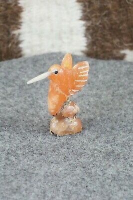 Humming Bird Zuni Fetish Carving - Justin Red Elk