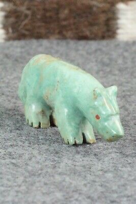 Wolf Zuni Fetish Carving - Andres Quandelacy
