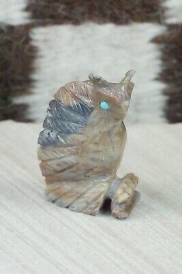 Owl Zuni Fetish Carving - Dana Malani