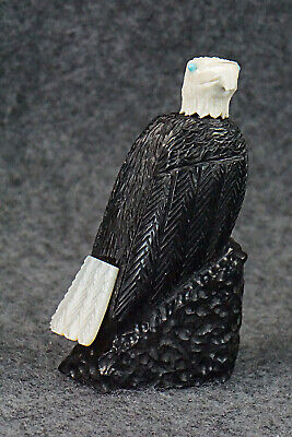 Bald Eagle Zuni Fetish Carving - Mike Tucson