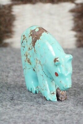 Bear Zuni Fetish Carving - Andres Quandelacy