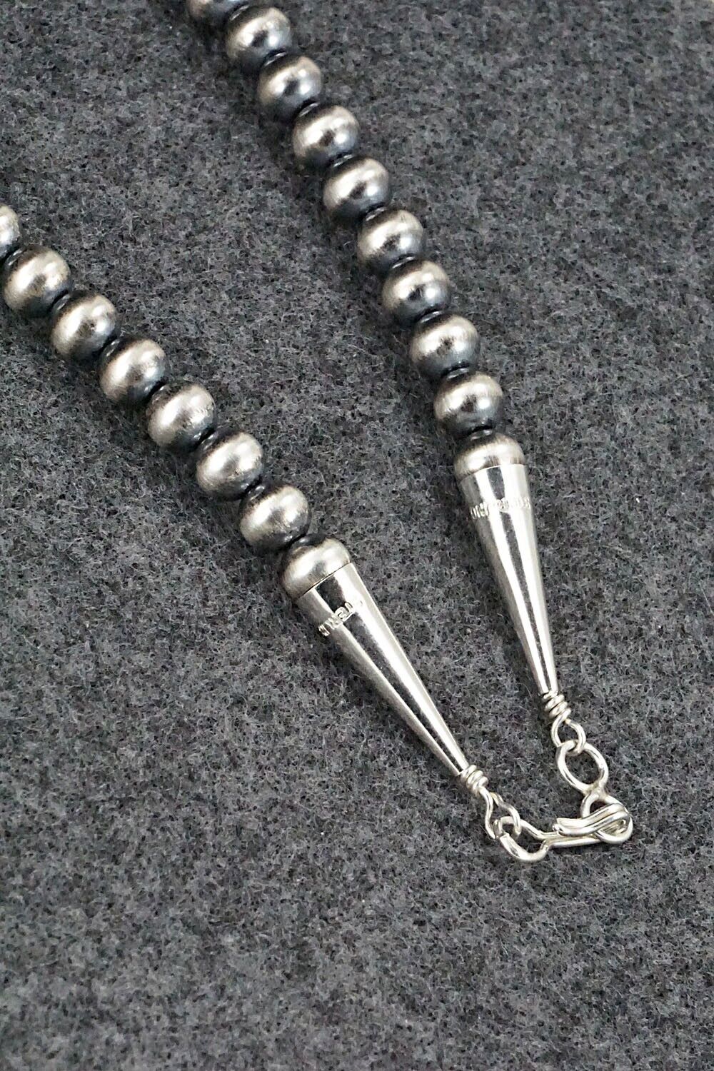 White Buffalo & Sterling Silver Necklace - Tom Lewis