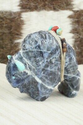 Buffalo Zuni Fetish Carving - Kevin Quam