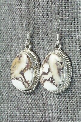 Wild Horse & Sterling Silver Earrings - Annie Spencer
