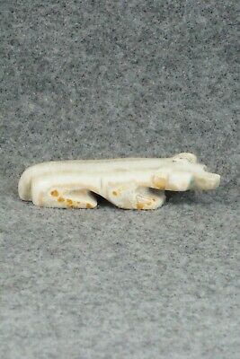 Badger Zuni Fetish Carving - Reynold Lunasee