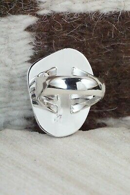 Turquoise & Sterling Silver Ring - Jimson Belin - Size 8.75